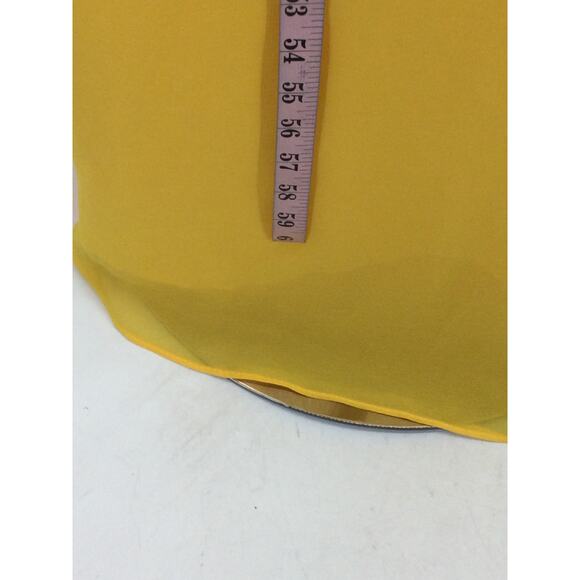 AW BRIDAL 16 2X plus mustard yellow Polly bridesmaid formal maxi dress NEW 0b10 - Picture 5 of 9